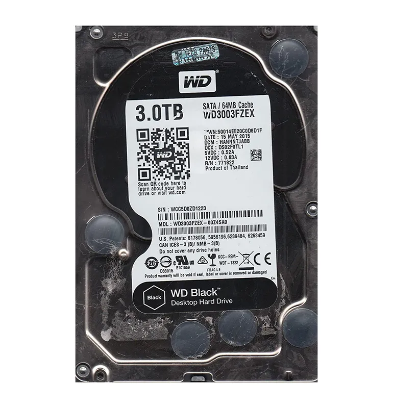 WD3003FZEX-00Z4SA0 - Western Digital Black 3TB 7200RPM SATA
