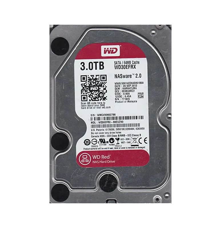 ☆Western Digital製HDD ☆WD30EZRX 3TB SATA☆２個セット計６TB☆｜3.5 SerialATA