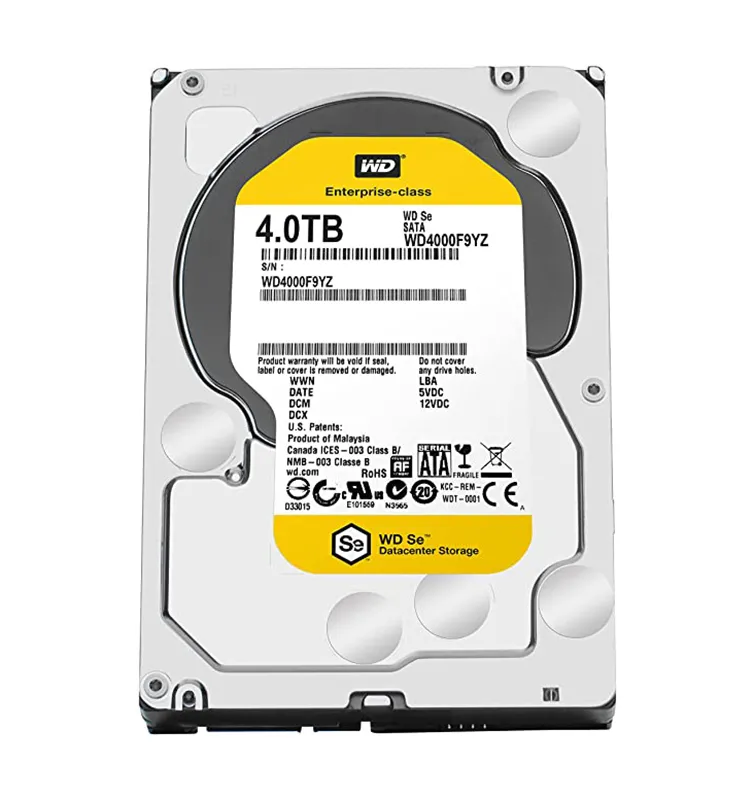 WD4003FZEX-00Z4SA0 - Western Digital 4TB 7200RPM SATA 6Gb/s 3.5-in HDD