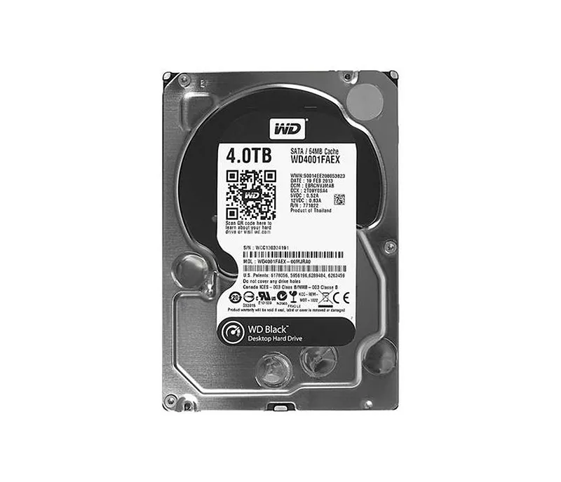 WD4001FAEX - Western Digital Black 4TB 7200RPM SATA 6GB/s 64MB Cache …