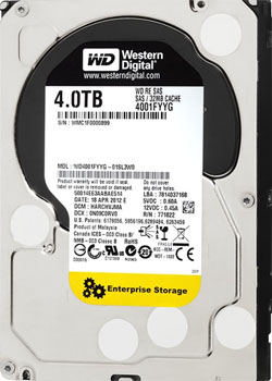 WD4001FYYG - Western Digital Re 4TB 7200RPM 32MB Cache SAS 6GB/s 3.5-…