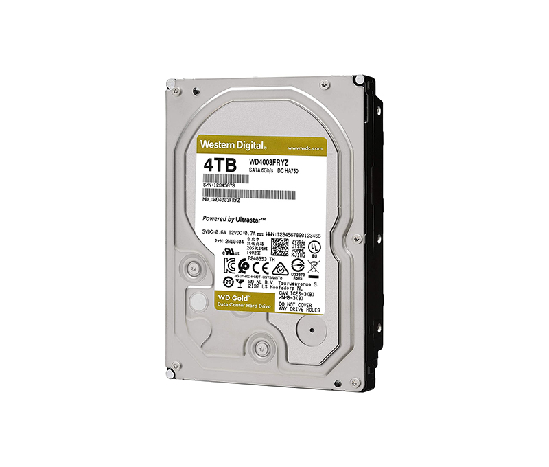 WD4003FRYZ - Western Digital Gold 4TB 7200RPM SATA 6Gb/s 256MB Cache 3. ...