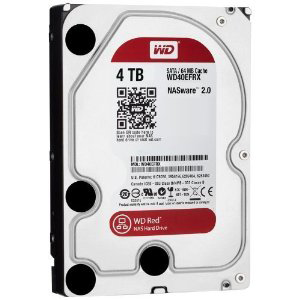 WD40EFRX - Western Digital Red 4TB 5400RPM SATA 6Gb/s 64MB Cache 3.5-…