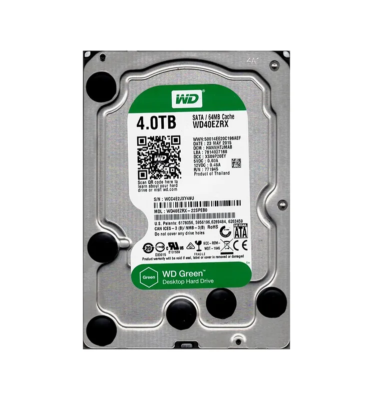 WD Green WD40EZRX 4 TB 3.5" Internal Hard Drive - Thumbnail 5