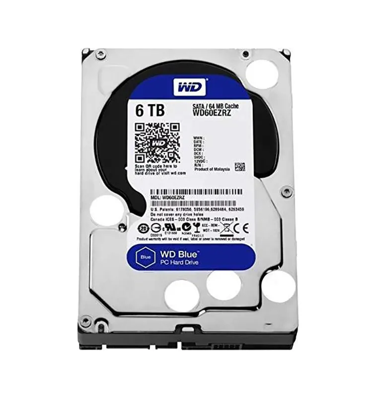 WD60EZRZ - Western Digital Blue 6TB 5400RPM SATA 6Gb/s 64MB