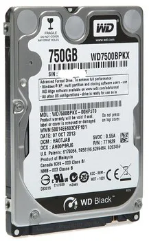 WD7500BPKX - Western Digital Black 750GB 7200RPM SATA 6GB/s 16MB Cach…