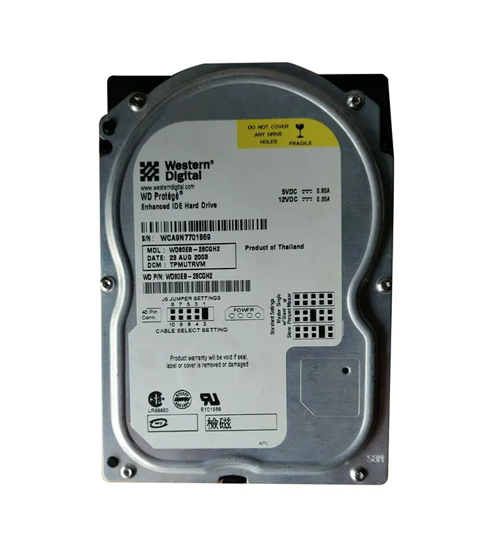 WD80EB-28CGH2 - Western Digital Protege 8GB 5400RPM EIDE 40