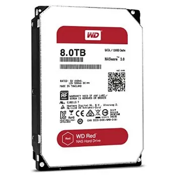 WD80EFAX - Western Digital RED 8TB NAS 5400RPM SATA 6Gb/s 128MB Cache…