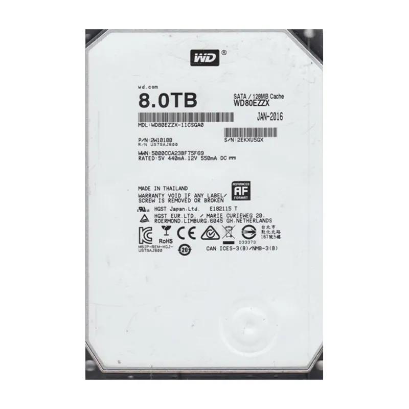 Amazon.com: Western Digital 8TB WD Blue PC Internal Hard