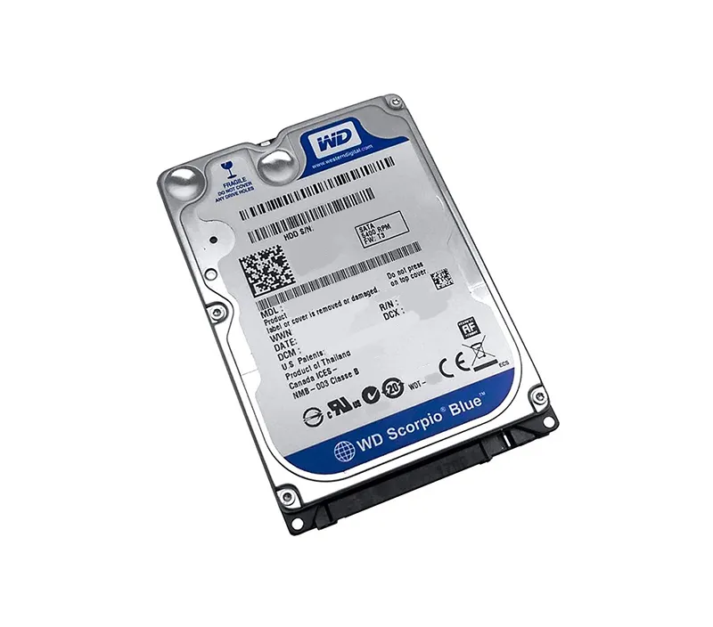 WDC2500BEVT - WD 250GB 5400RPM SATA 3Gb/s 2.5-in HDD