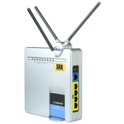 WRT54GX - Linksys Wireless G Broadband Router with SRX (PHASE OUT) (R…