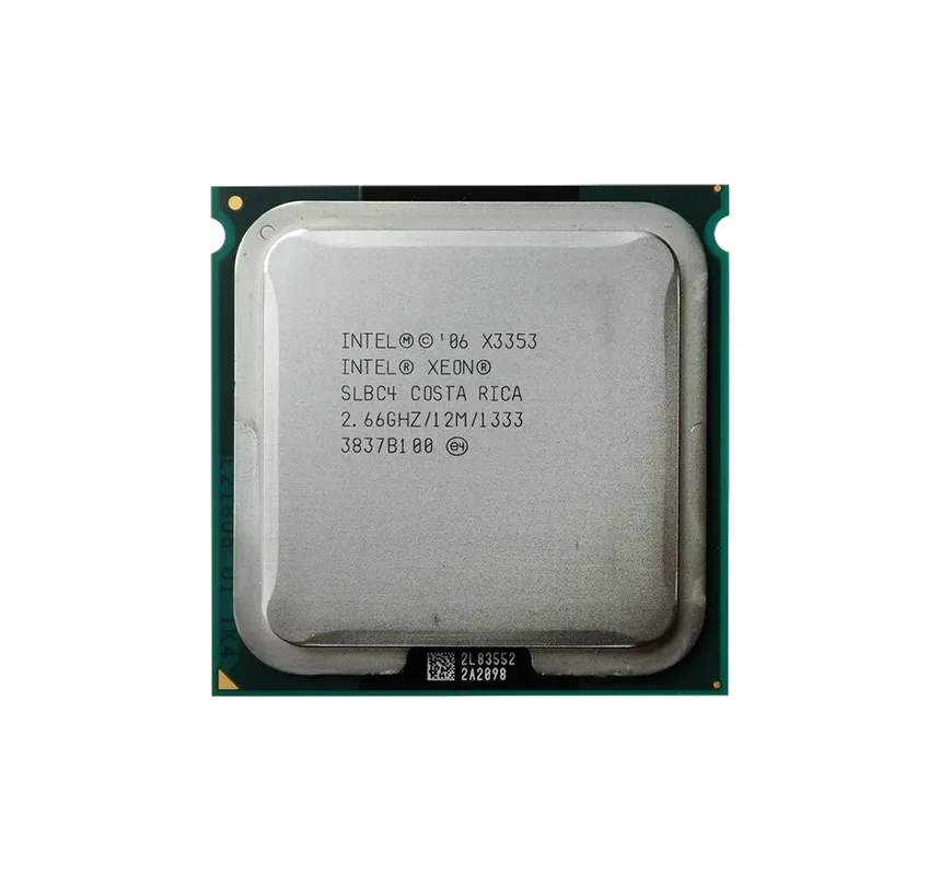 X106H - Dell 2.66GHz 1333MHz FSB 12MB L2 Cache Intel Xeon X3353 Quad …