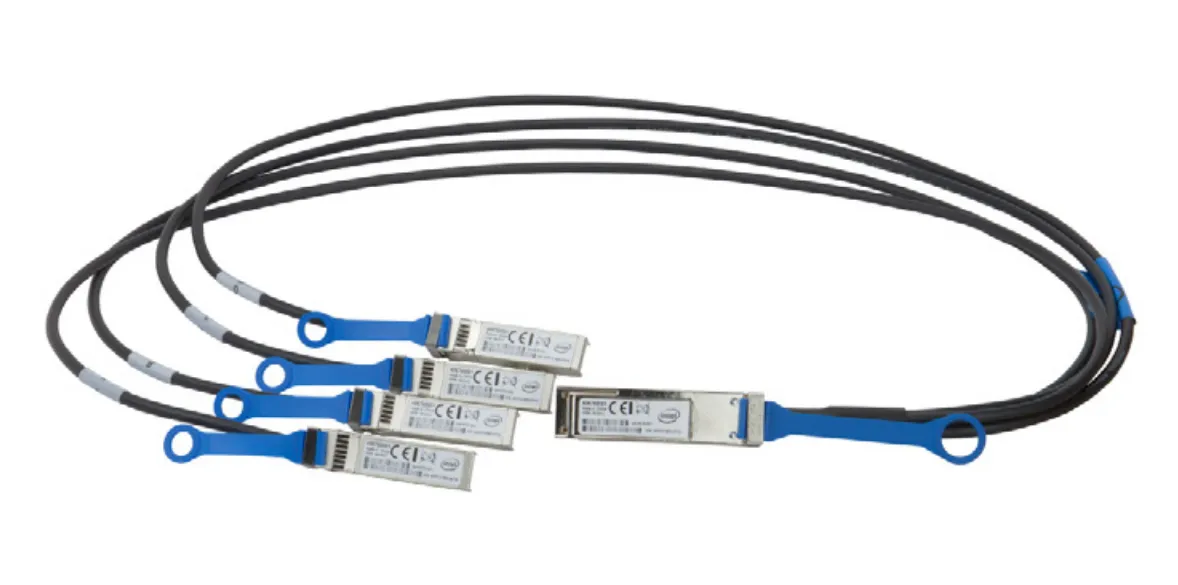 X4DACBL3 - Intel Ethernet QSFP+ Breakout Cable- 3 Meter