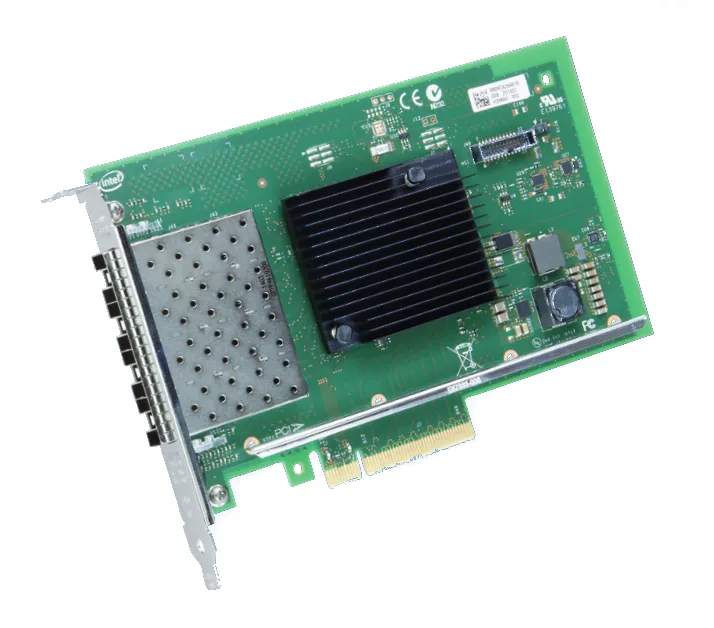 X710DA4FH - Intel 10GBase Quad Port SFP+ PCIe Converged Network Adapt…