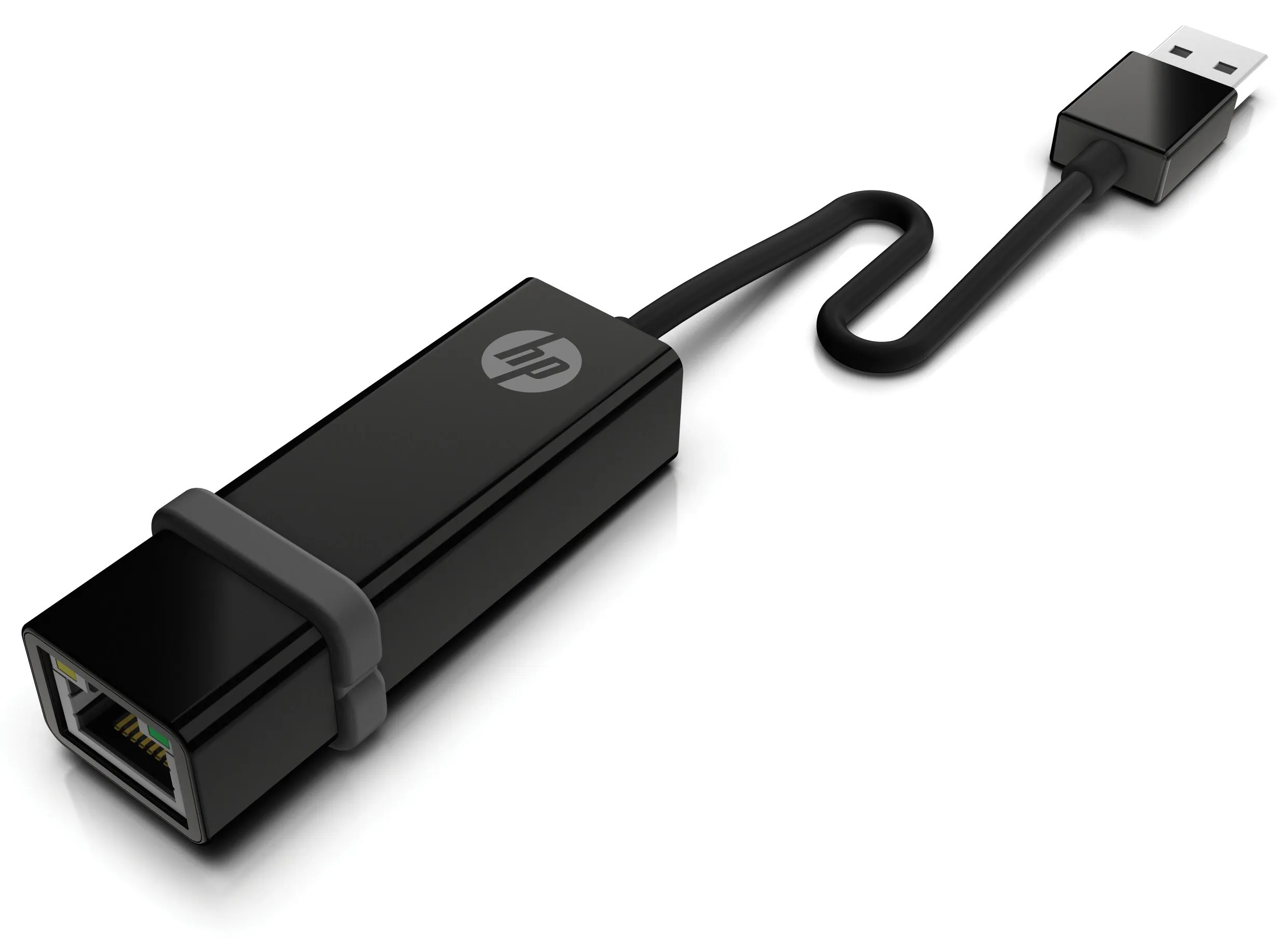 XZ613AA - HP USB Ethernet Network Adapter USB to RJ-45 Dongle Adapter